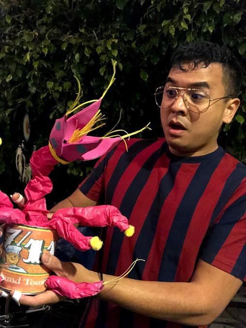 Shaun's puppet recreation & cosplay of THE LITTLE SHOP OF HORRORS from the Pasadena Playhouse